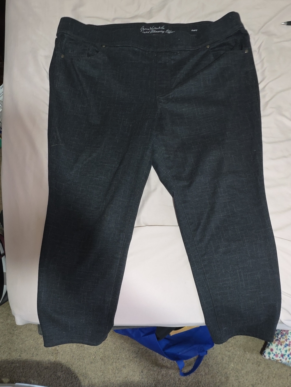 Gloria Vanderbilt Women's Charcoal Skinny Pants